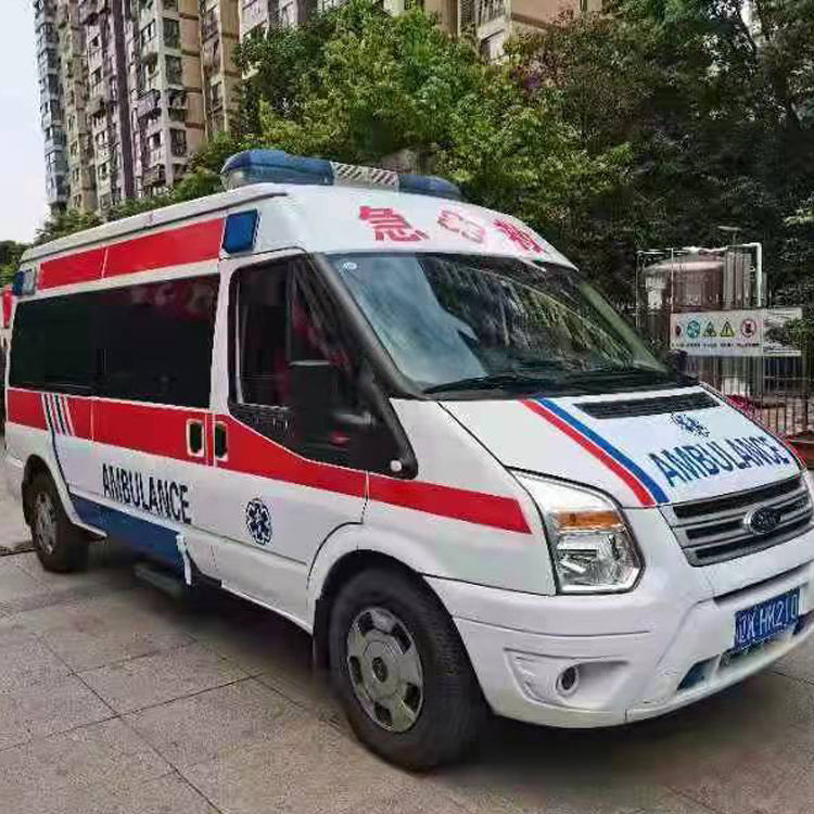 枞阳长途救护车护送病人返乡